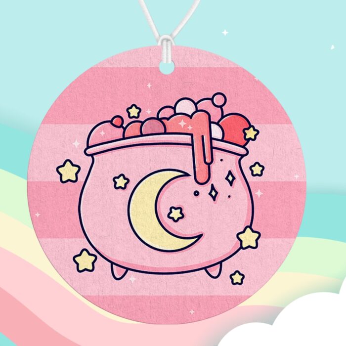 Pretty Pink Cauldron Air Freshener