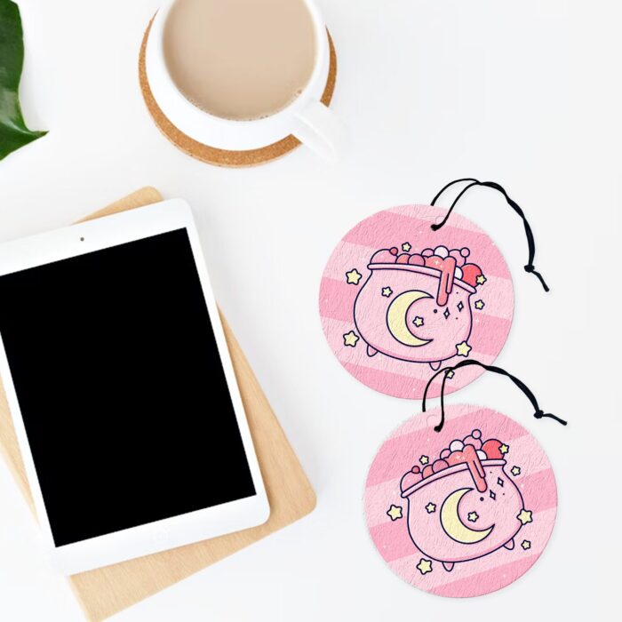 Pretty Pink Cauldron Air Freshener