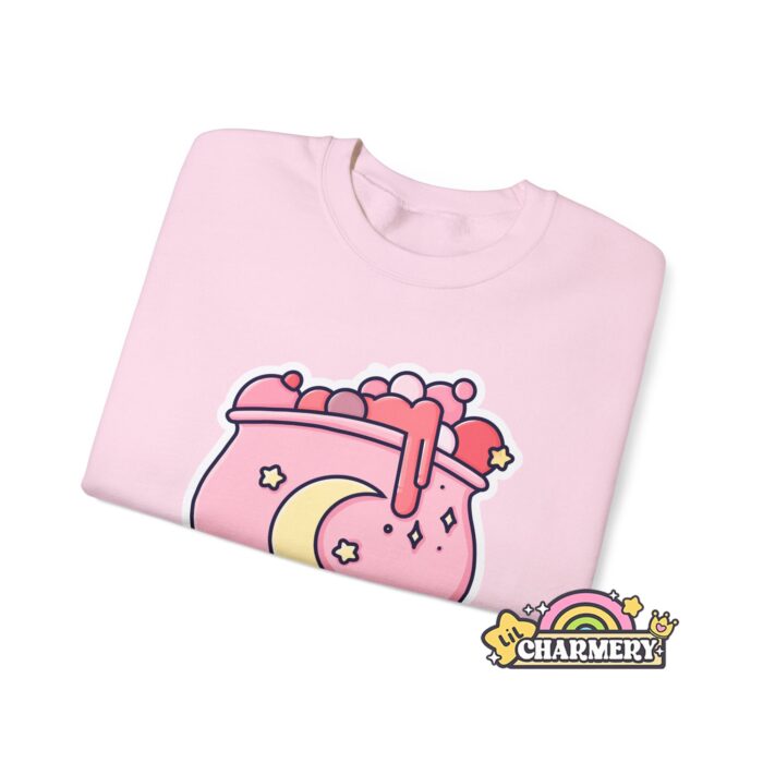 Pretty Pink Cauldron Sweatshirt Folded