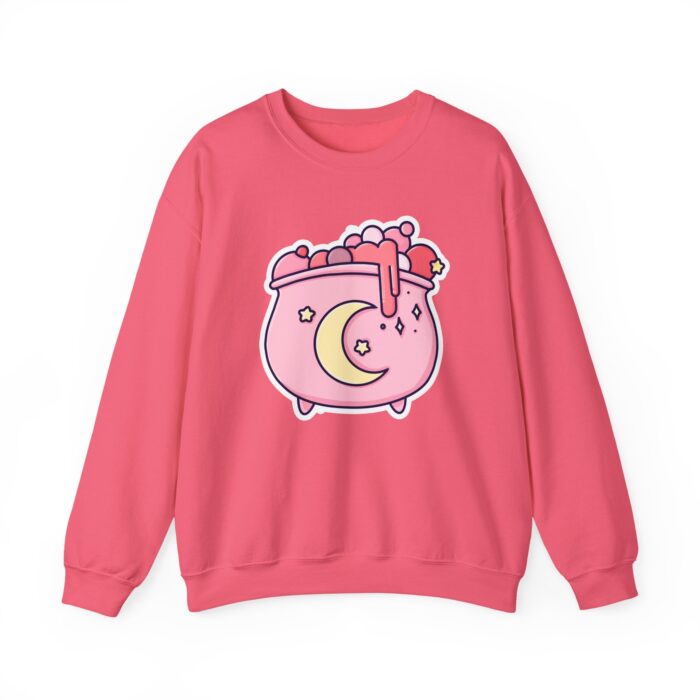 Pretty Pink Cauldron Sweatshirt - Safety Pink
