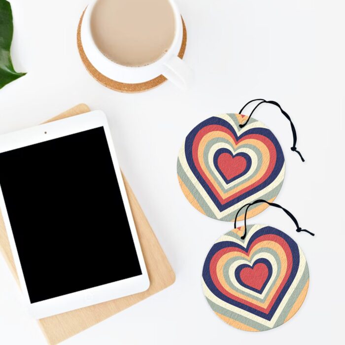 Retro Heart Air Freshener