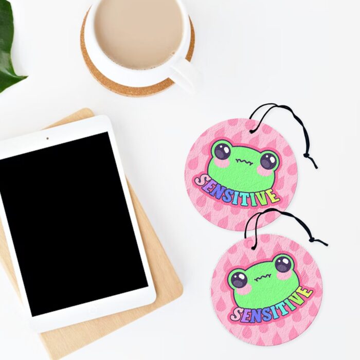 Sensitive Frog Pink Air Freshener