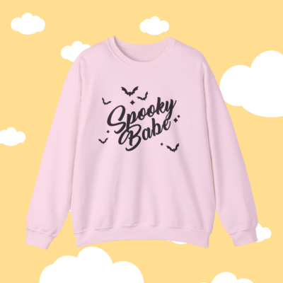 Spooky Babe Black Sweatshirt