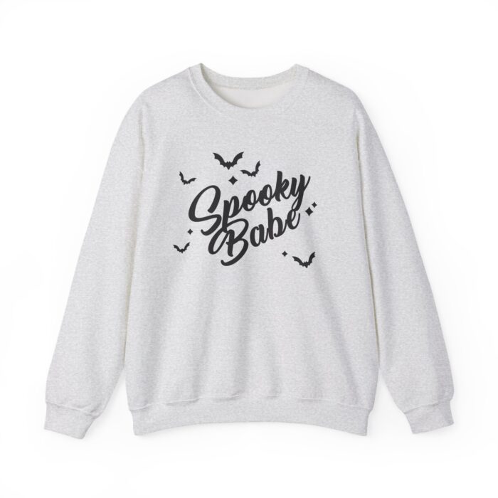Spooky Babe Black Sweatshirt - Ash