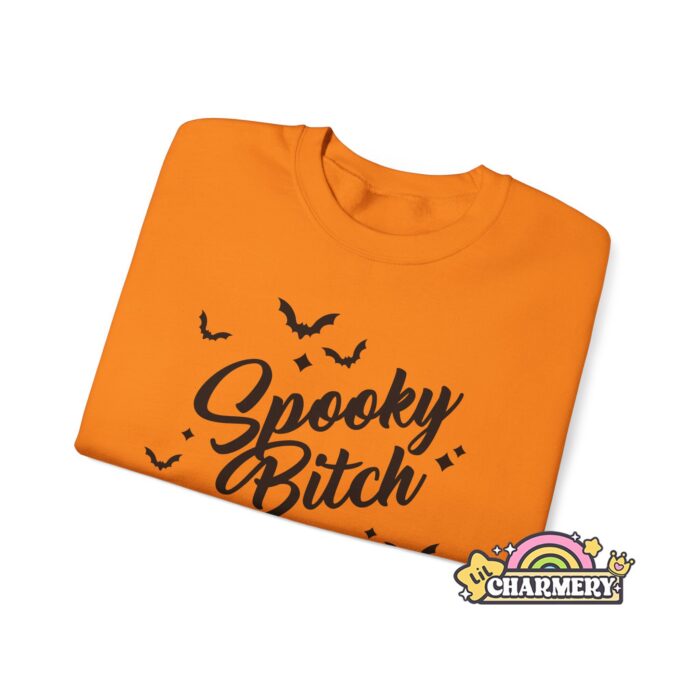 Spooky Bitch Sweater Folded