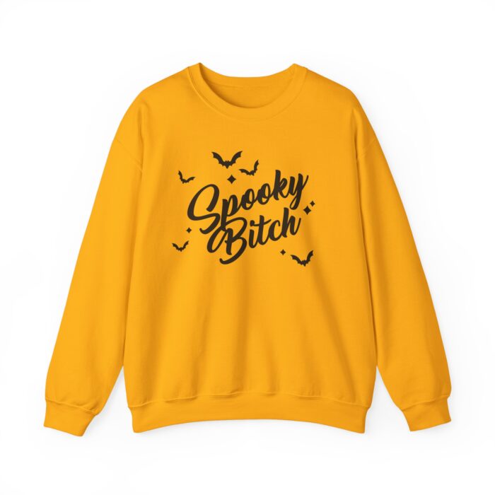 Spooky Bitch Sweater - Gold