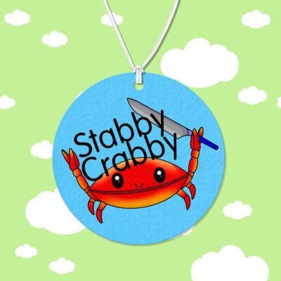 Stabby Crabby Air Freshener
