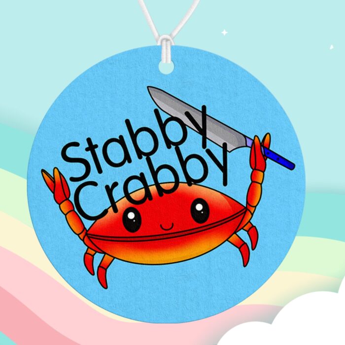 Stabby Crabby Air Freshener
