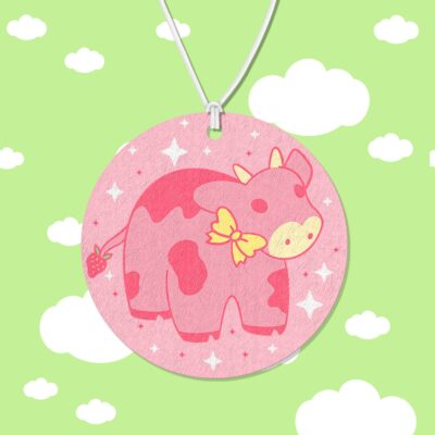 Strawberry Cow Air Freshener