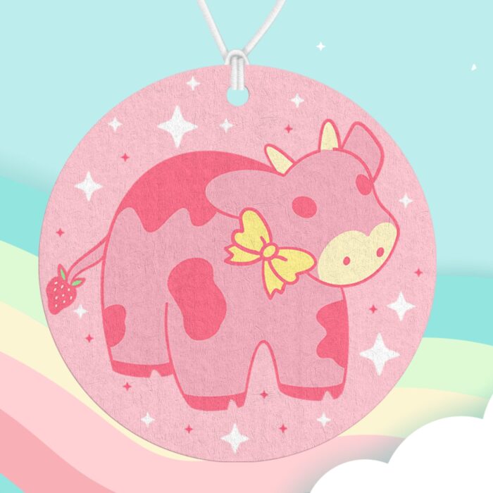 Strawberry Cow Air Freshener