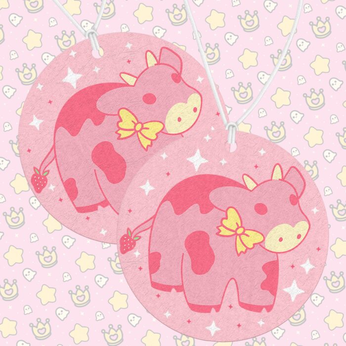 Strawberry Cow Air Freshener