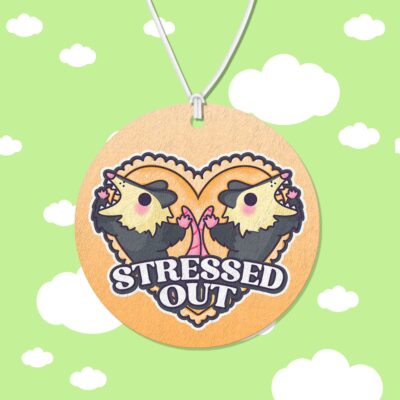 Stressed Out Possum Air Freshener