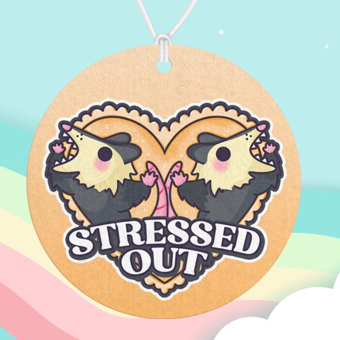 Stressed Out Possum Air Freshener