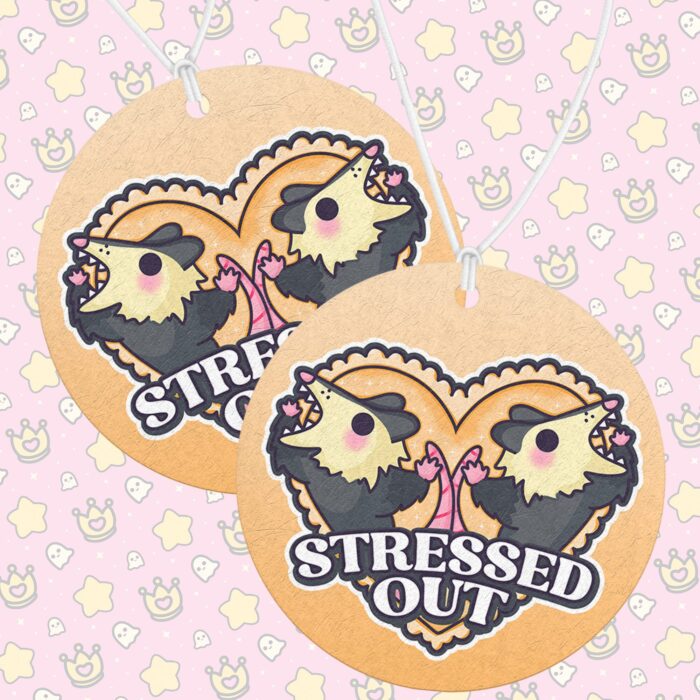 Stressed Out Possum Air Freshener