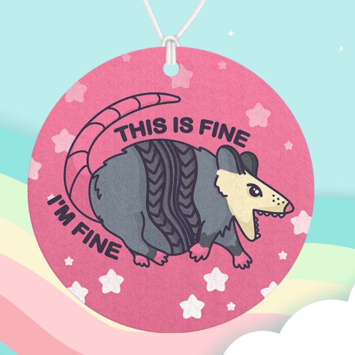 This Is Fine Air Freshener