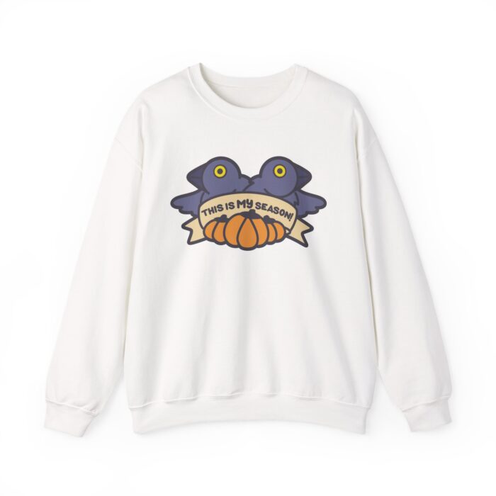 This Is My Season Sweatshirt - White