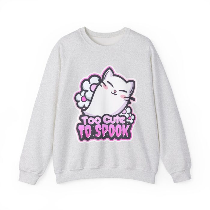 Too Cute To Spook Sweatshirt - Ash