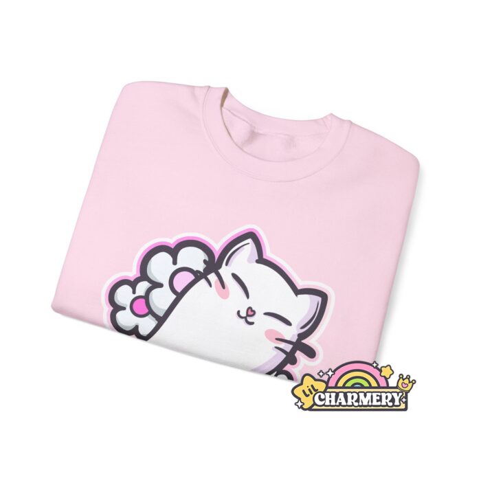 Too Cute To Spook Sweatshirt Folded