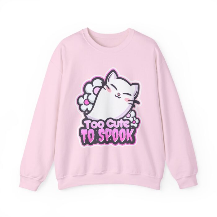 Too Cute To Spook Sweatshirt - Light Pink