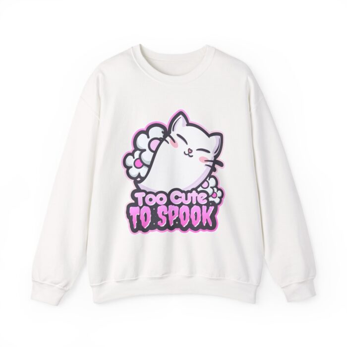 Too Cute To Spook Sweatshirt - White